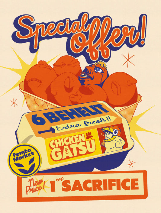 Affiche Behelits Berserk – poster manga coloré30x40 cm