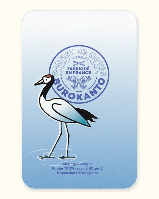Carnet de note - Grues japonaises