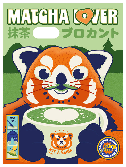 Affiche Matcha Lover – poster thé japonais matcha 30x40 cm