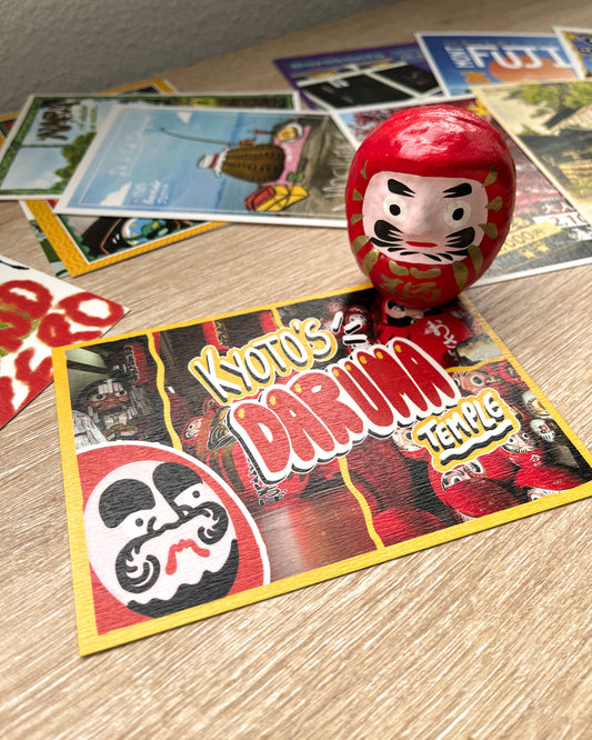 Cartes postales illustrées Japon – paysages et culture nippone