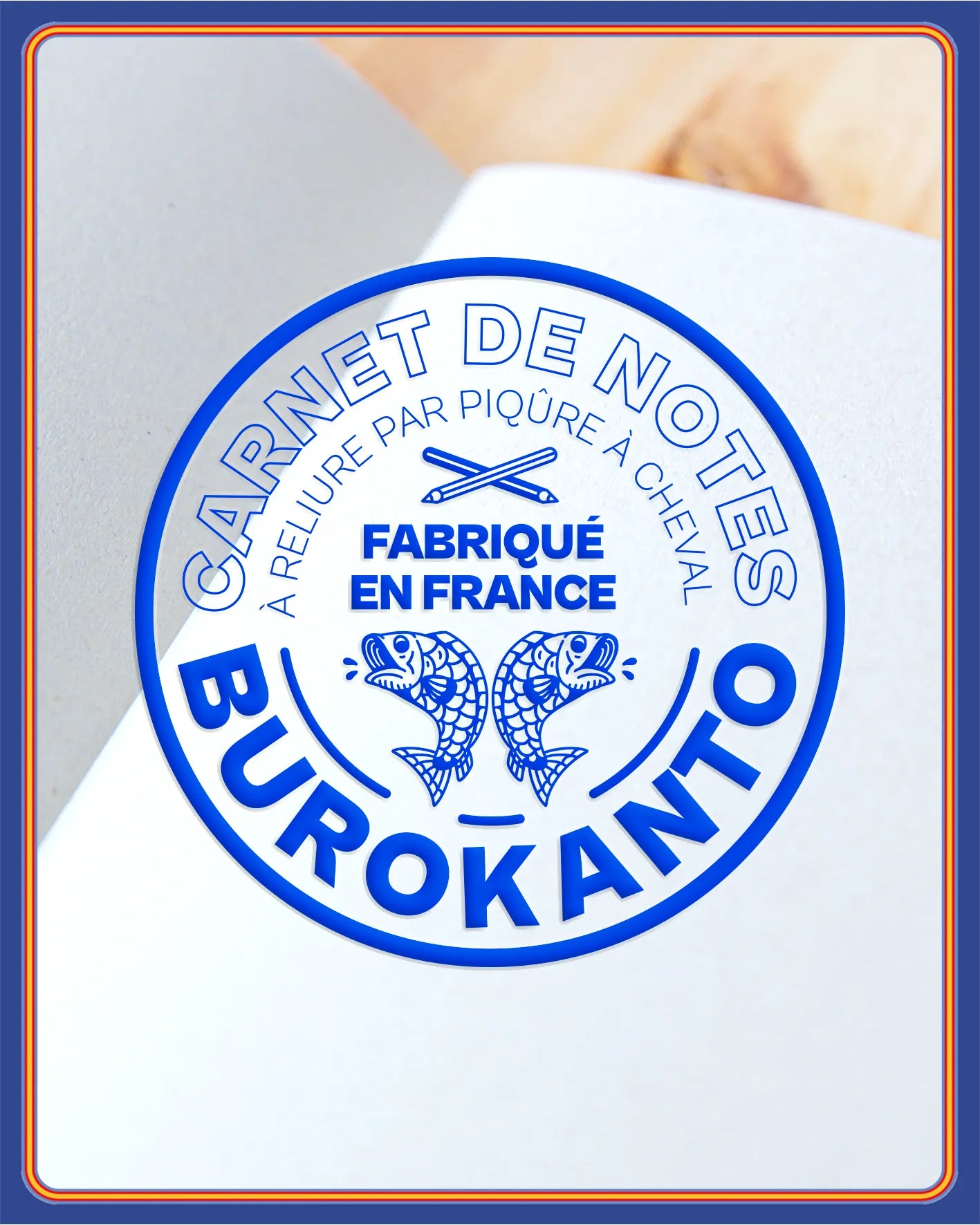 Carnets de notes upcyclés - lot de 3