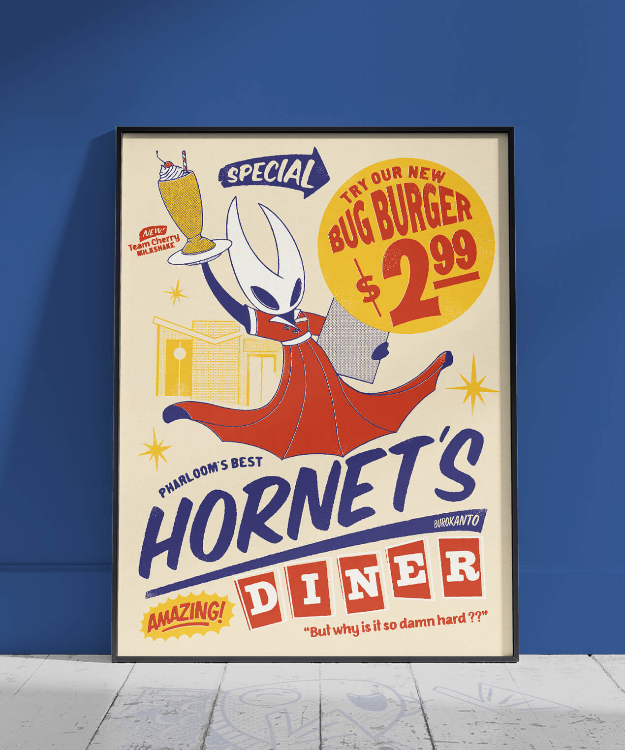 Hornet Diner ! Hollow knight Silksong