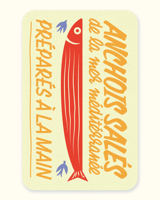 Carnet de note - Anchois de la méditérranée