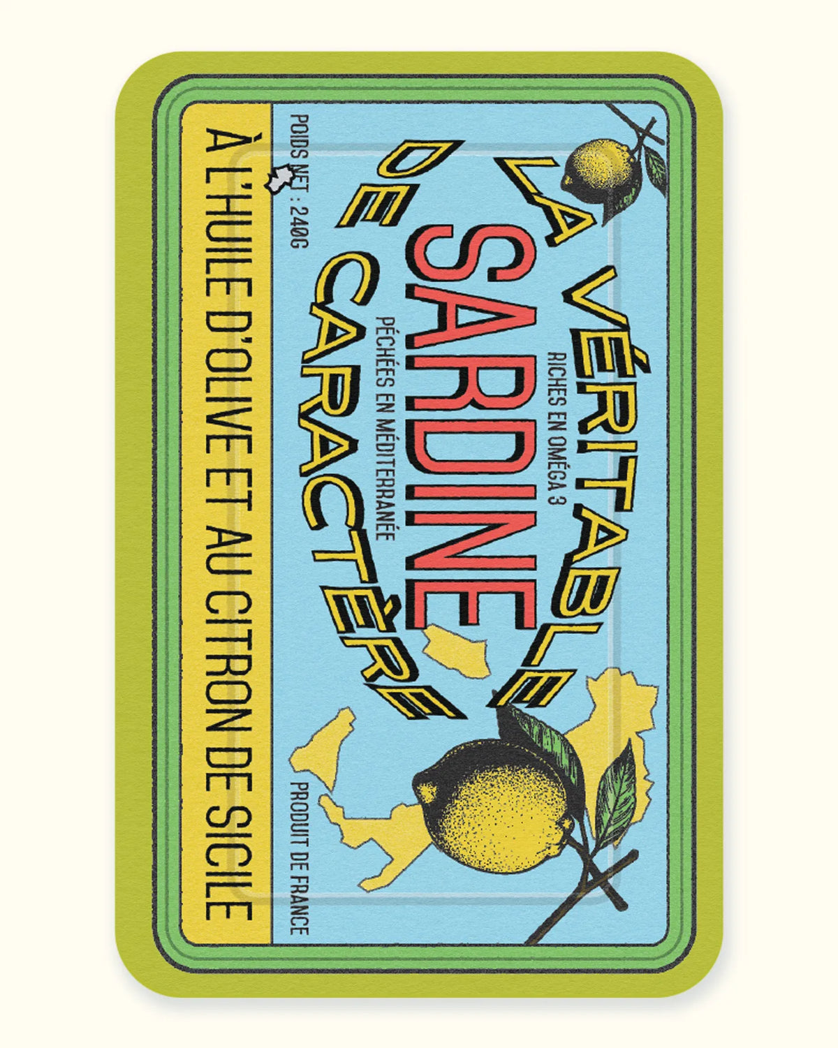 Carnet de note - Sardines au Citron