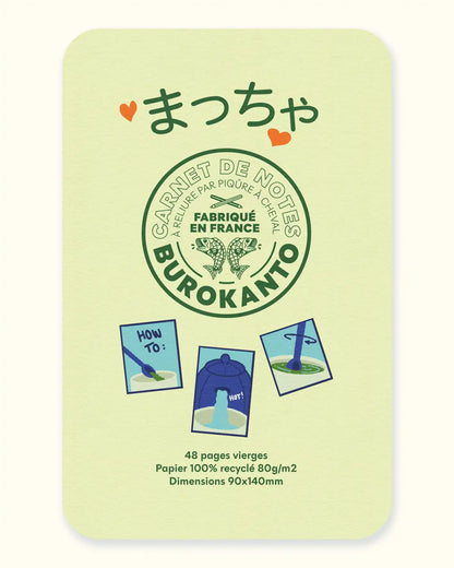 Carnet de note - Matcha Lover !