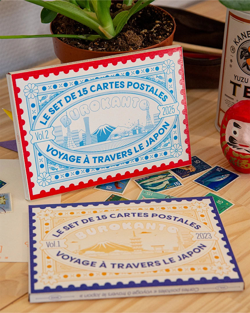 Cartes postales "Voyage à travers le Japon" - Vol.2
