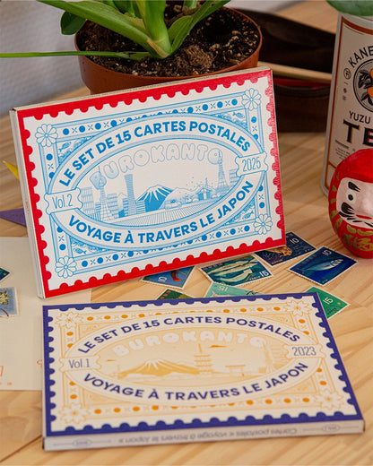 Cartes postales "Voyage à travers le Japon" - Vol.2