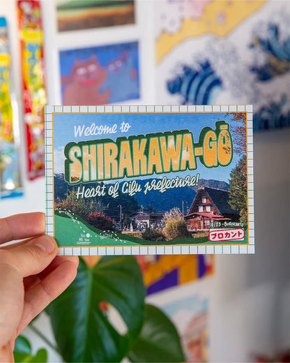 Cartes postales "Voyage à travers le Japon"