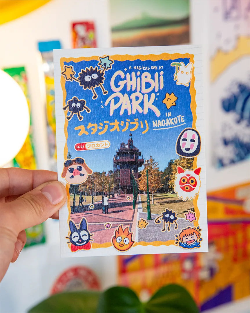 Cartes postales "Voyage à travers le Japon"