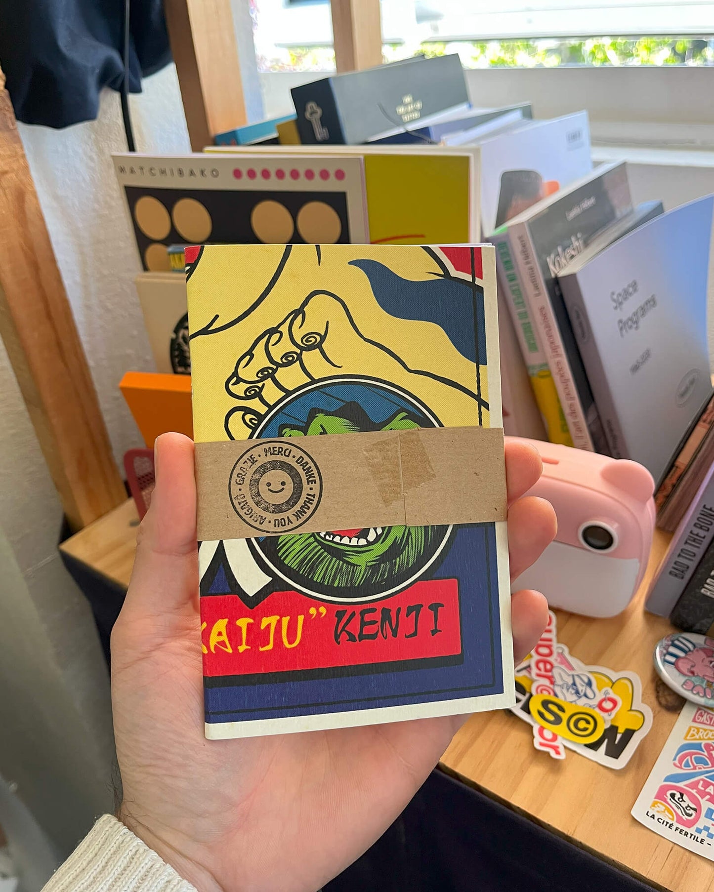 Carnets de notes upcyclés - lot de 3