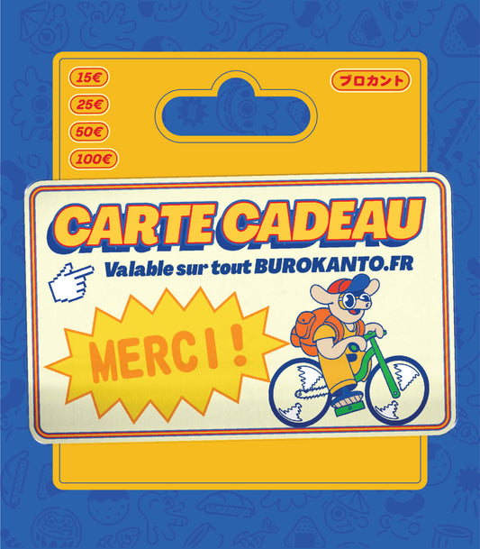 La carte cadeau Burokanto