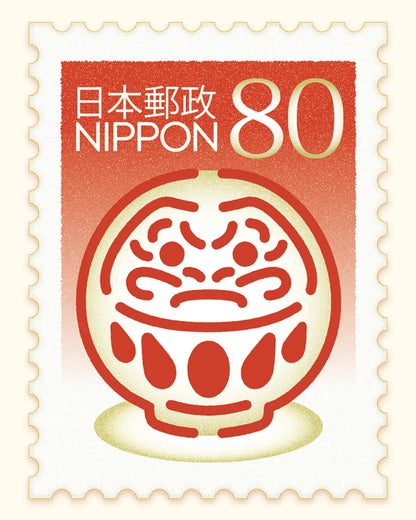80 yens - Daruma