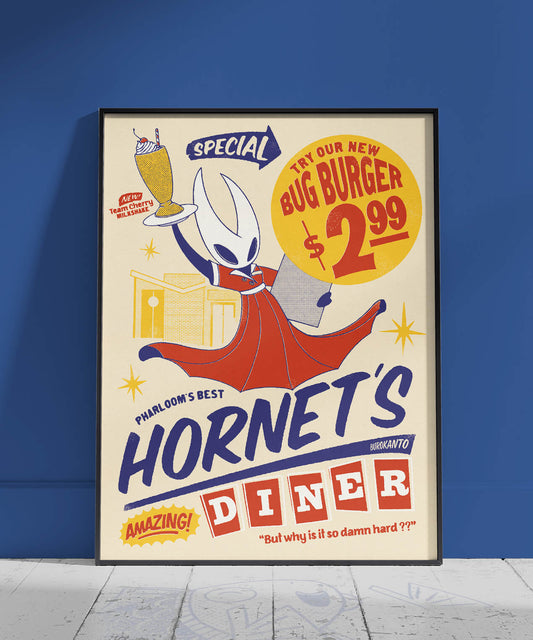 Hornet Diner ! Hollow knight Silksong