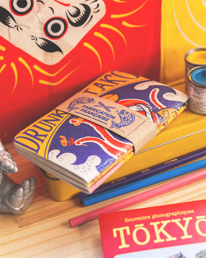 Carnets de notes upcyclés - lot de 3