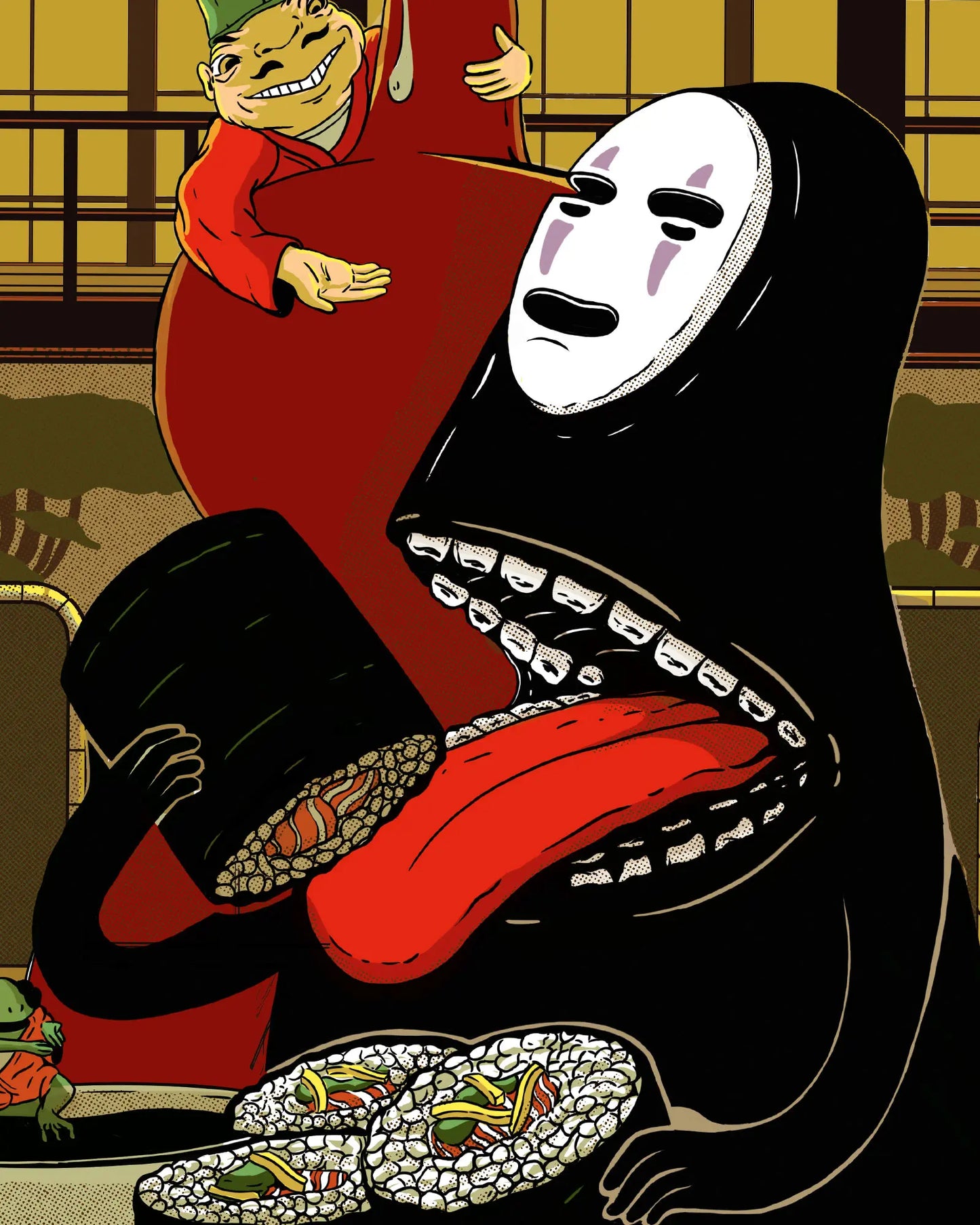 Le repas de Kaonashi