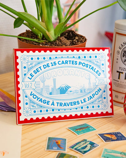 Cartes postales "Voyage à travers le Japon" - Vol.2