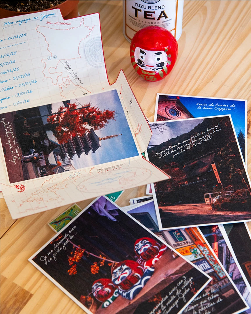 Cartes postales "Voyage à travers le Japon" - Vol.2