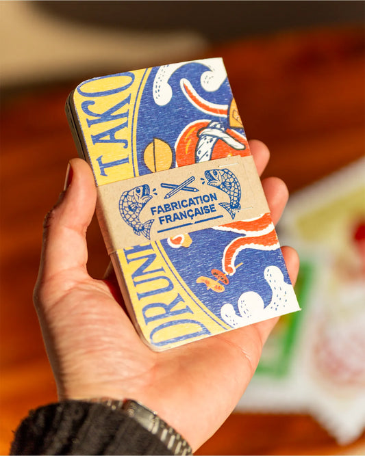 Carnets de notes upcyclés - lot de 3