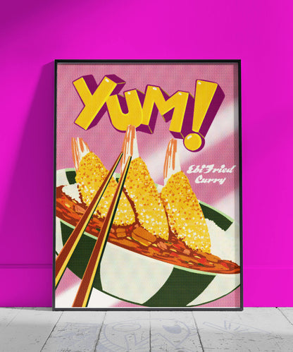 YUM! Ebi fried curry