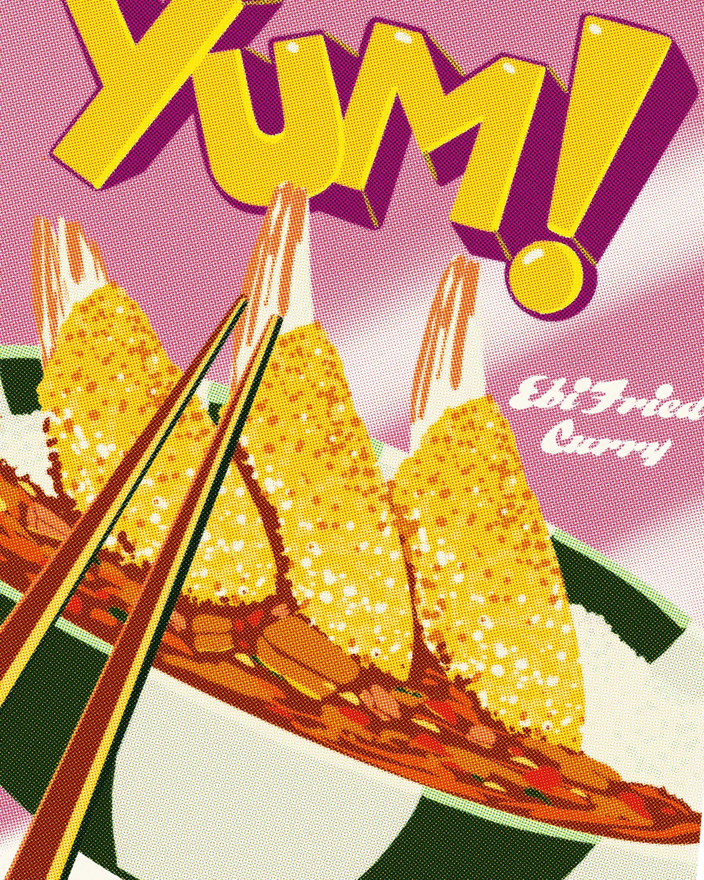 YUM! Ebi fried curry